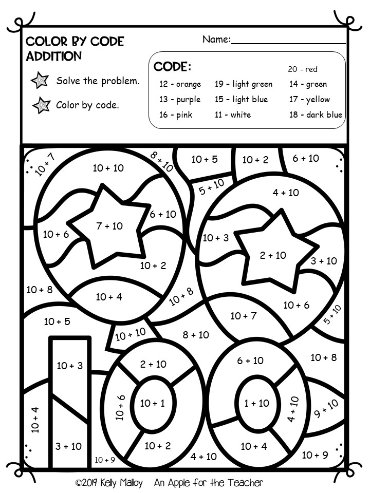 100 Day's of School Worksheets Free Coloring Pages 42