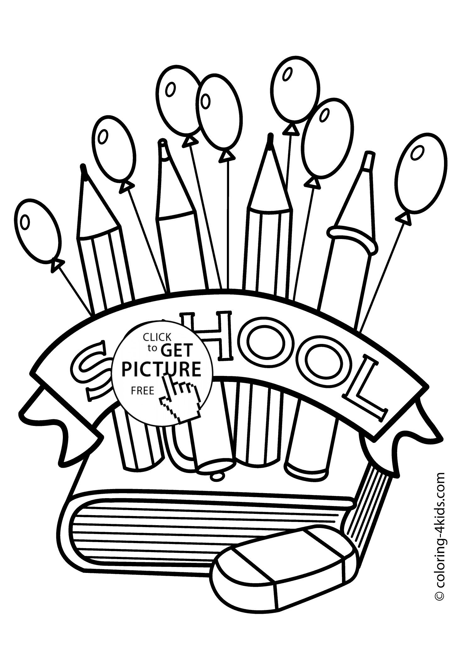 100 Day's of School Worksheets Free Coloring Pages 58