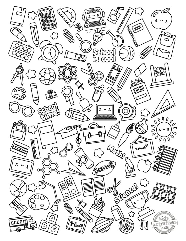 100 Day's of School Worksheets Free Coloring Pages 67