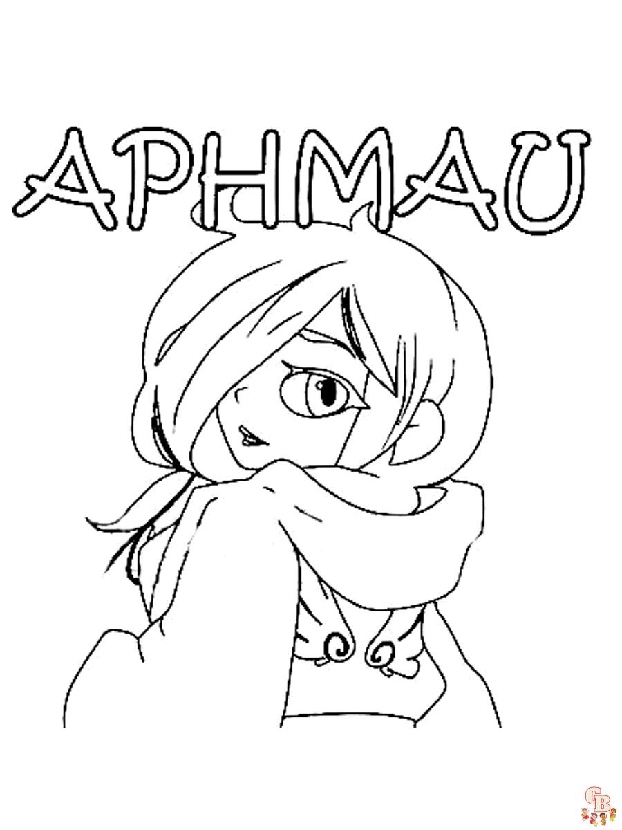 Aphmau Minecraft Coloring Pages Printable 9