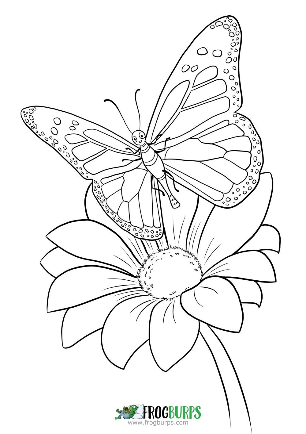 Butterflies Coloring Pages for Adults 123