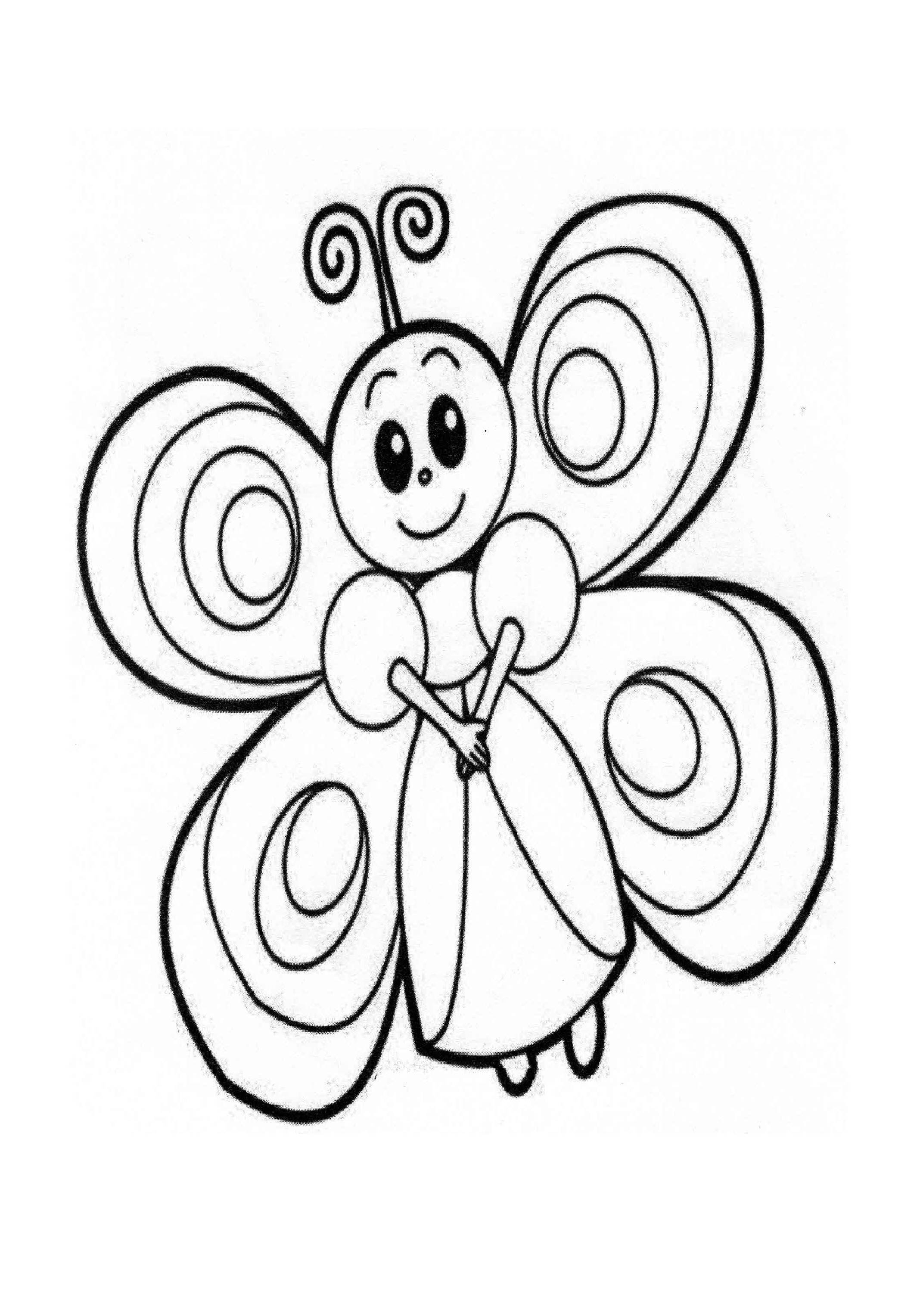 Butterflies Coloring Pages for Adults 129