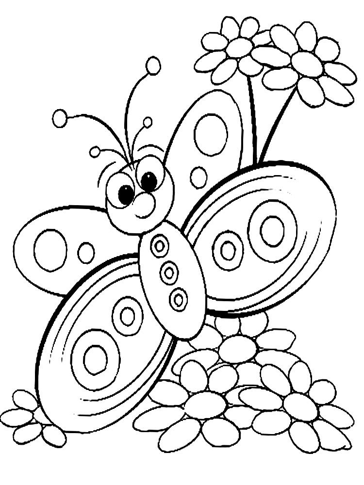 Butterflies Coloring Pages for Adults 134