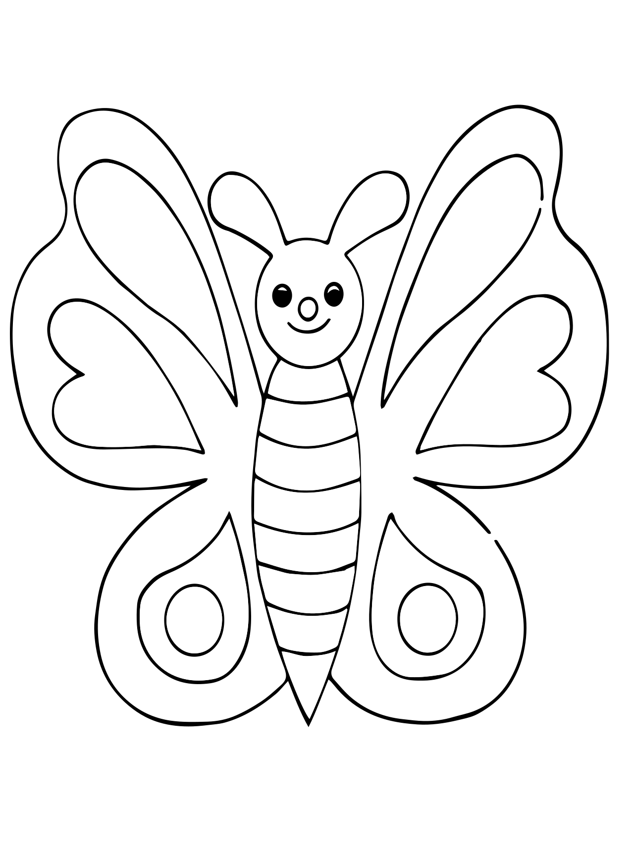 Butterflies Coloring Pages for Adults 139