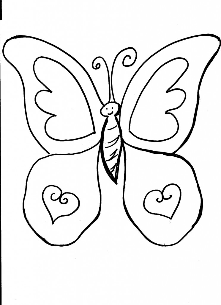 Butterflies Coloring Pages for Adults 154