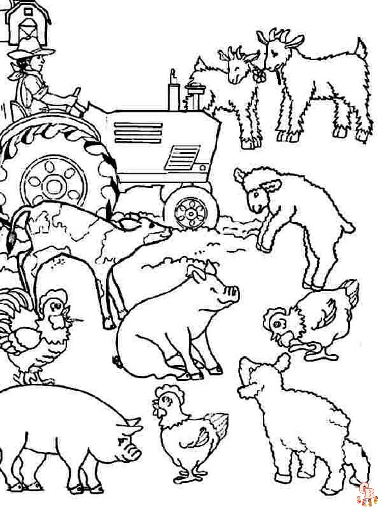 Cow Coloring Pages for Kids Printable 12