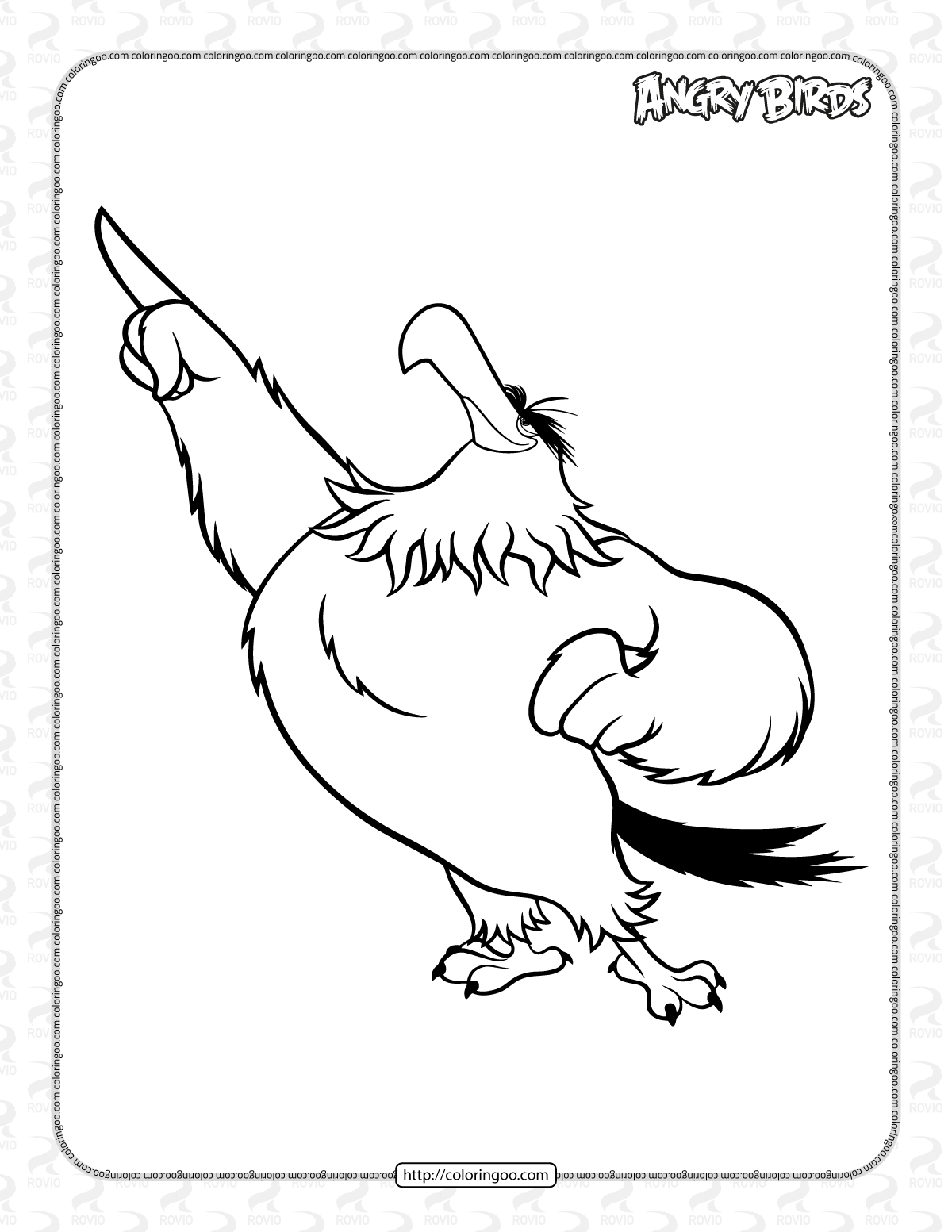 Eagle Coloring Page Printable # 111