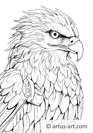 Eagle Coloring Page Printable # 129