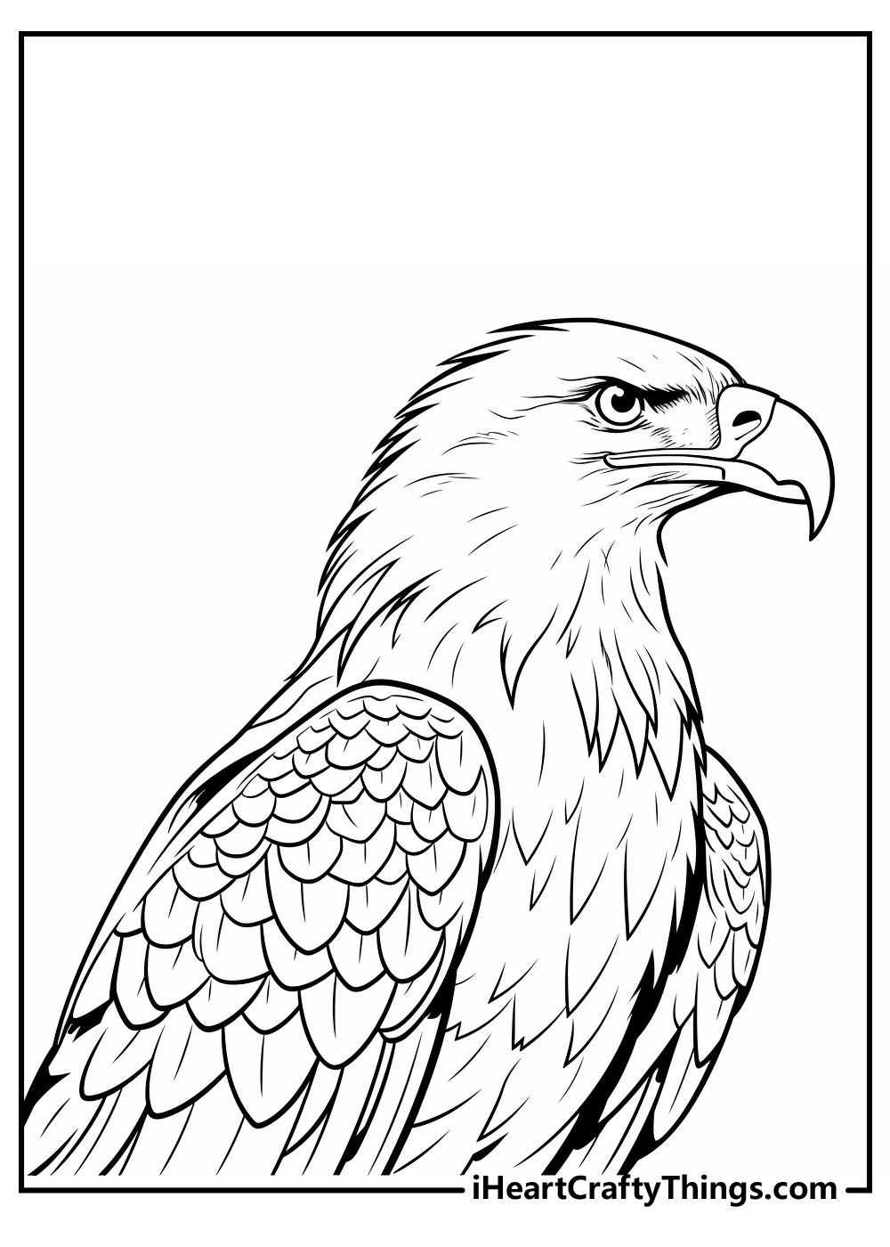 Eagle Coloring Page Printable # 130