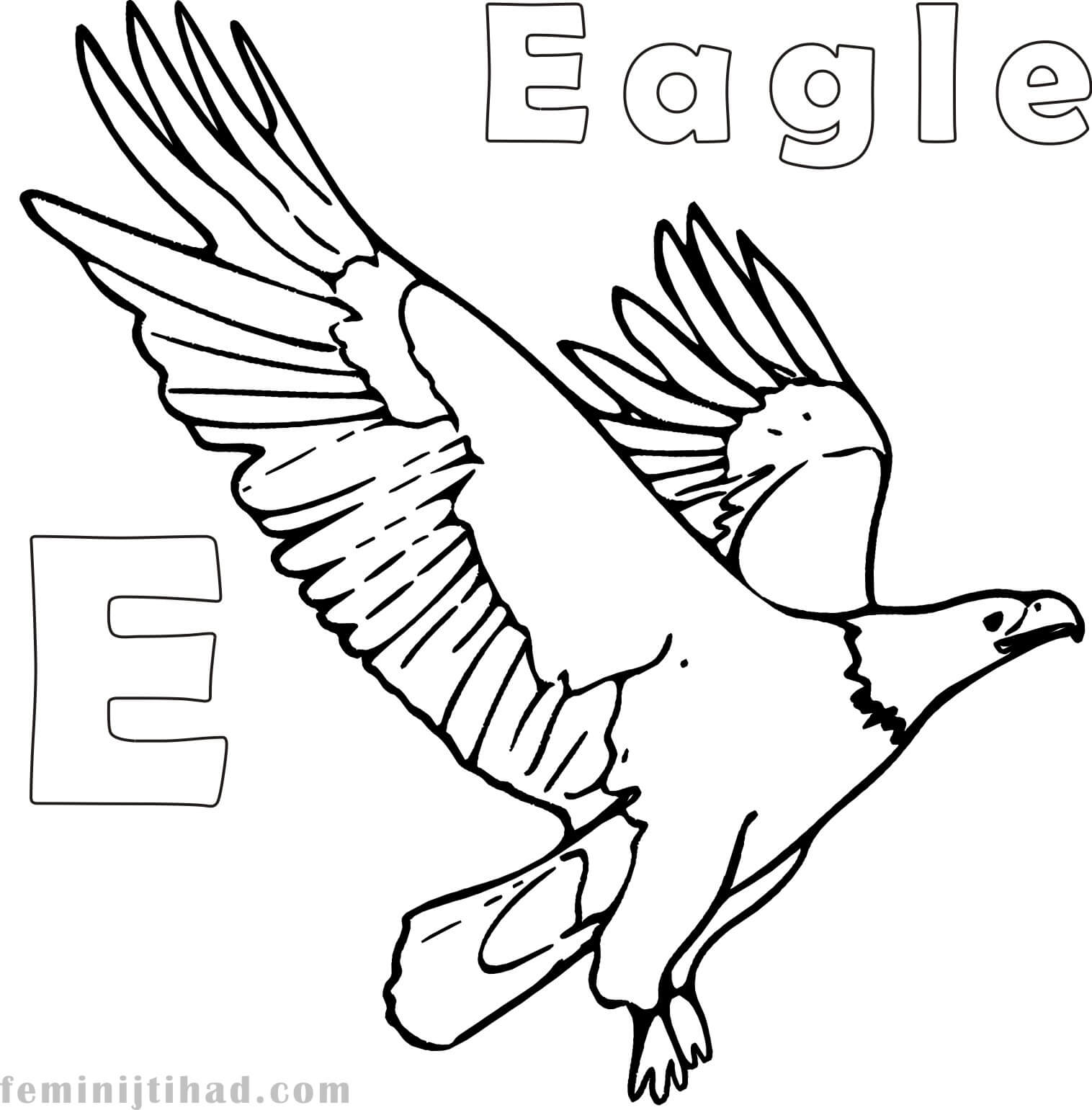 Eagle Coloring Page Printable # 133