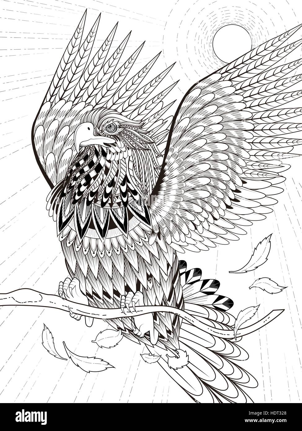 Eagle Coloring Page Printable # 147