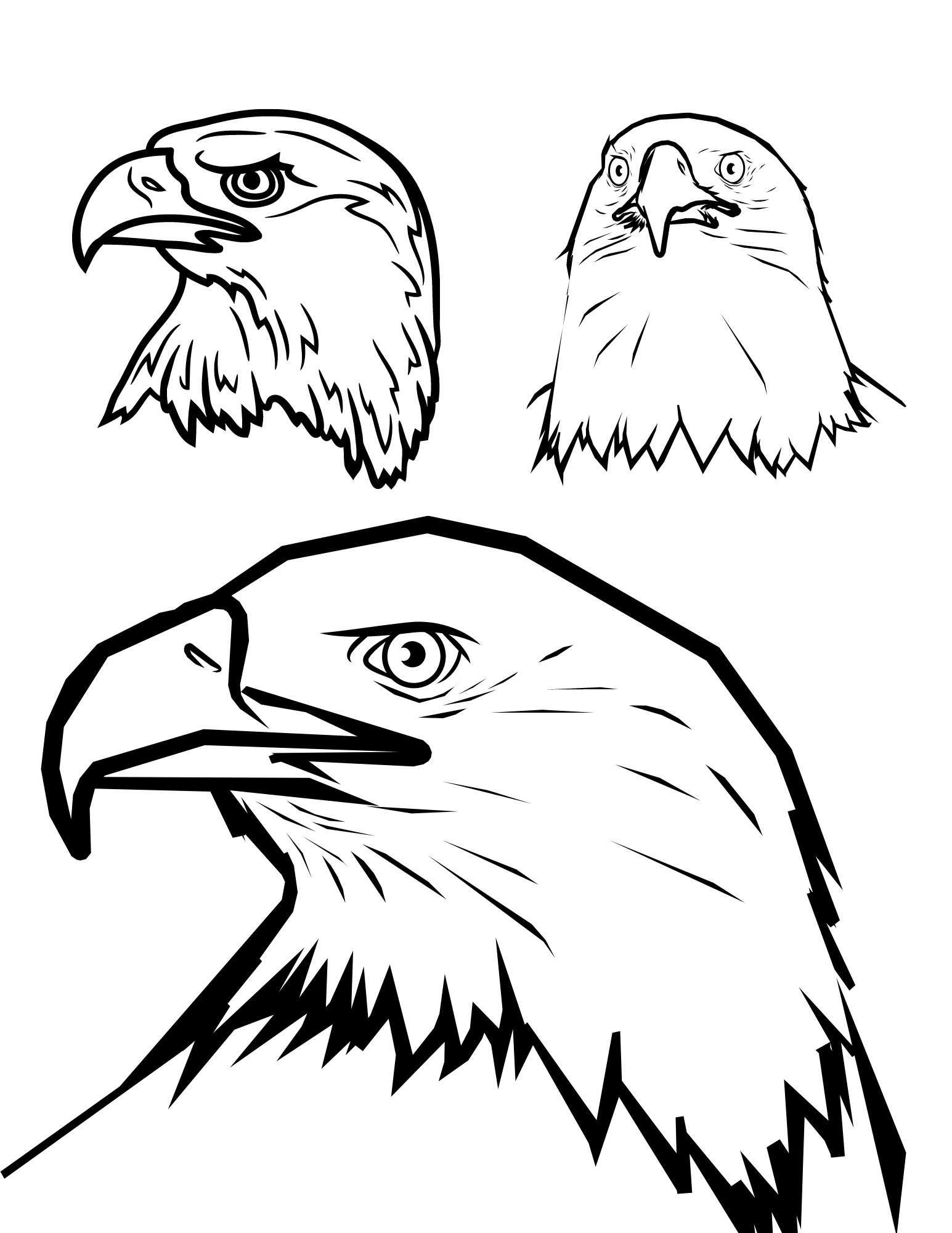 Eagle Coloring Page Printable # 167