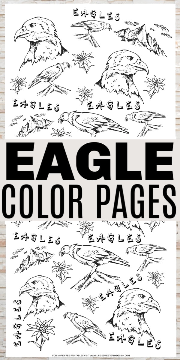 Eagle Coloring Page Printable # 178