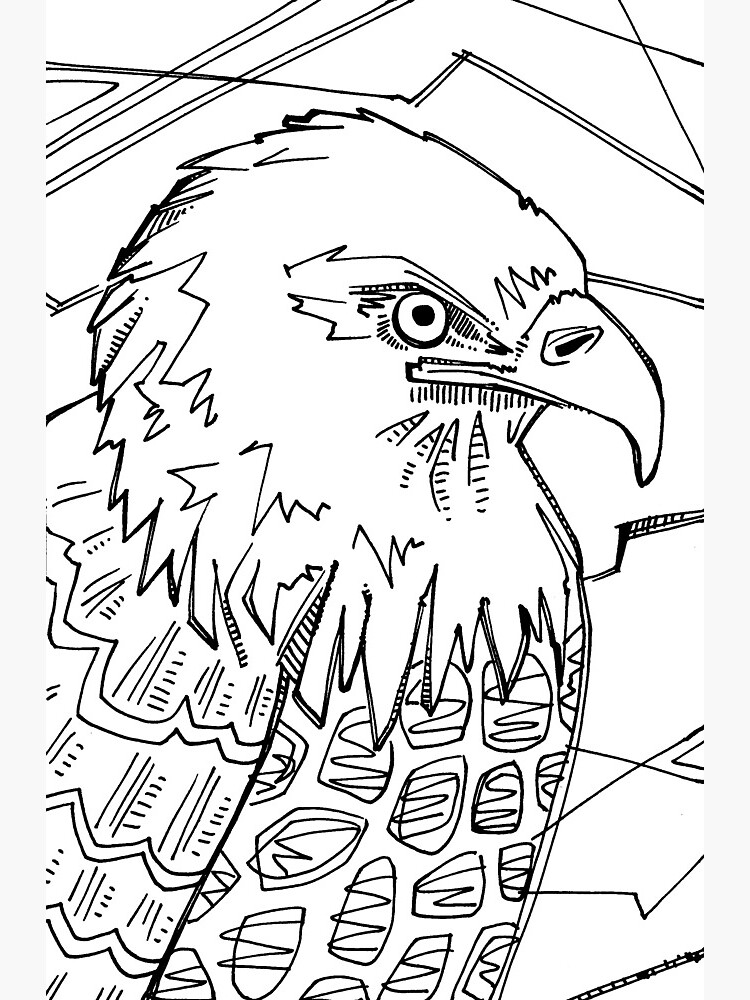 Eagle Coloring Page Printable # 189