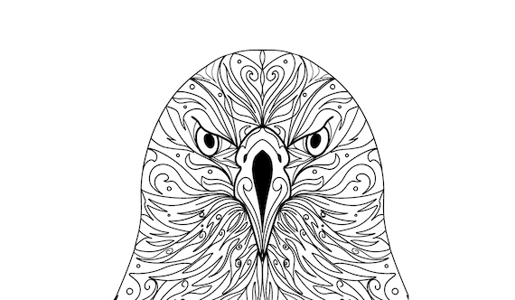 Eagle Coloring Page Printable # 192