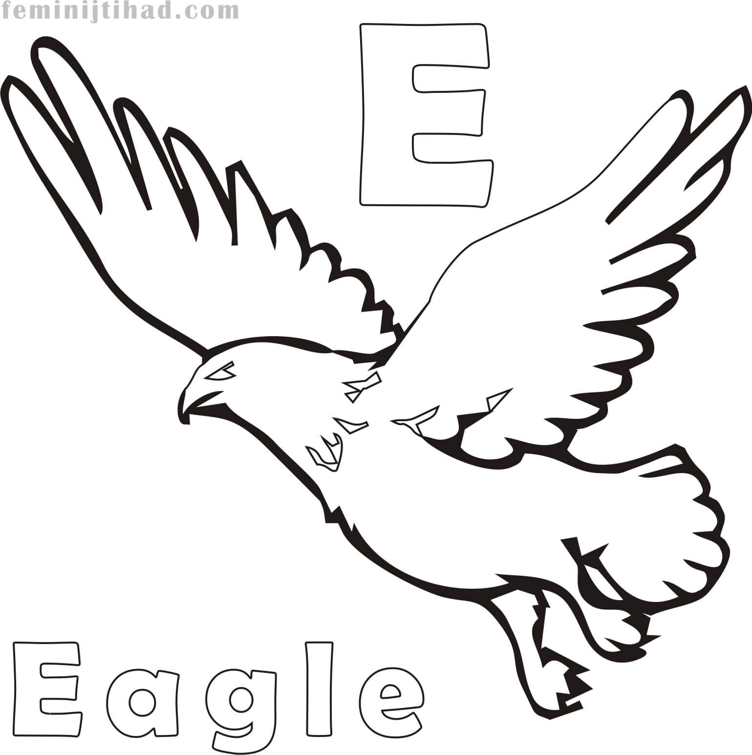 Eagle Coloring Page Printable # 195