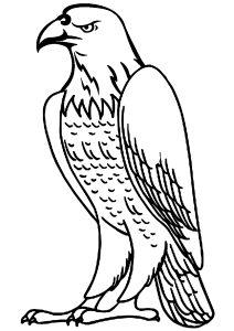 Eagle Coloring Page Printable # 201