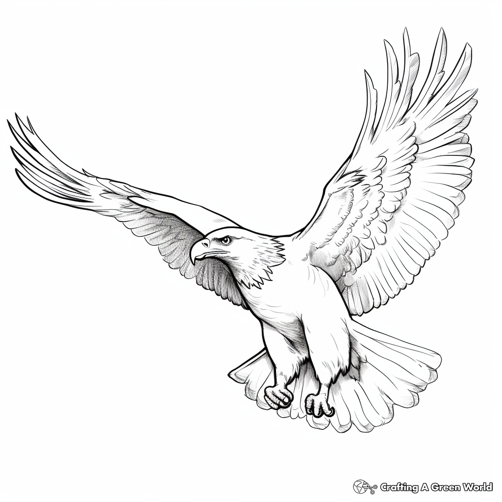 Eagle Coloring Page Printable # 204