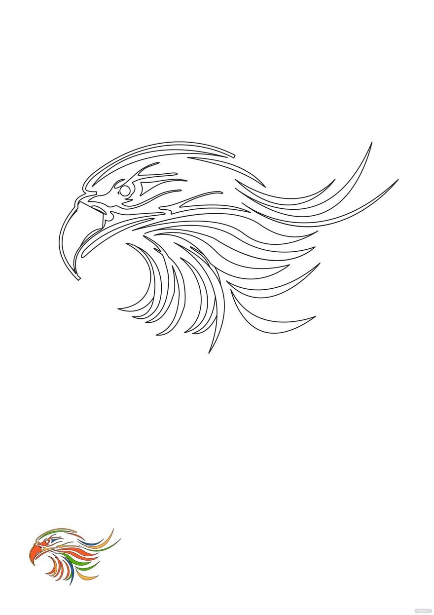 Eagle Coloring Page Printable # 206