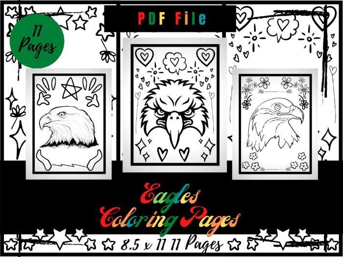 Eagle Coloring Page Printable # 217