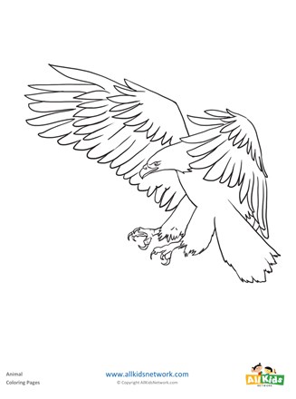 Eagle Coloring Page Printable # 50