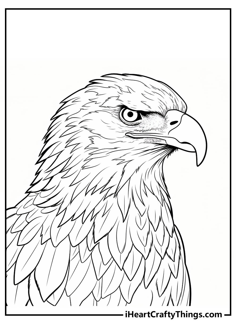 Eagle Coloring Page Printable # 52