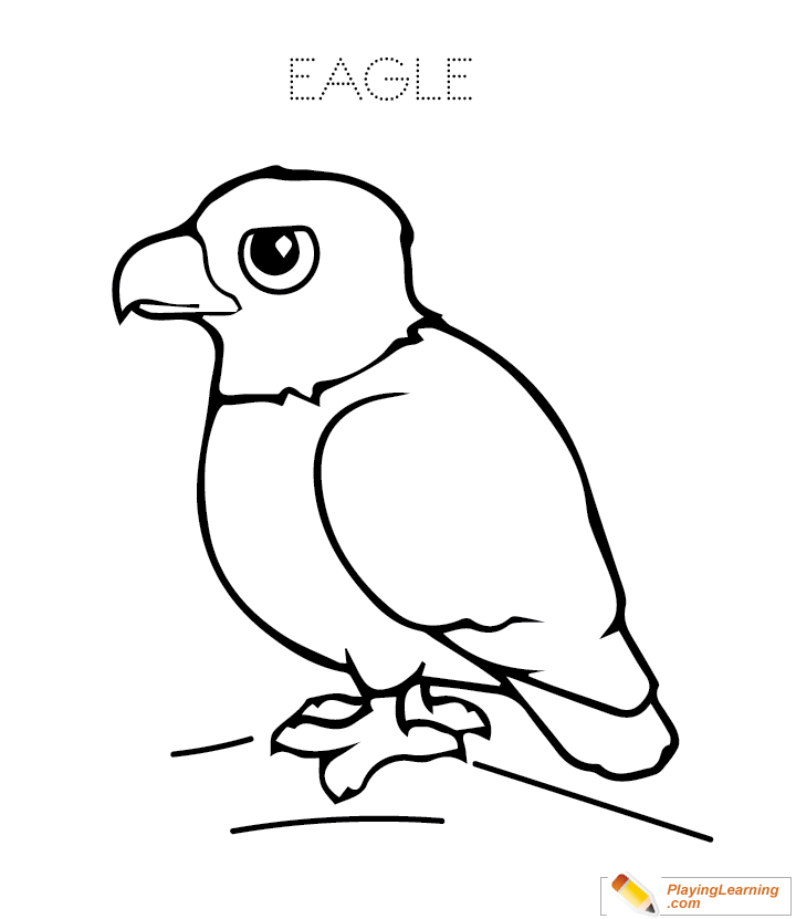 Eagle Coloring Page Printable # 63