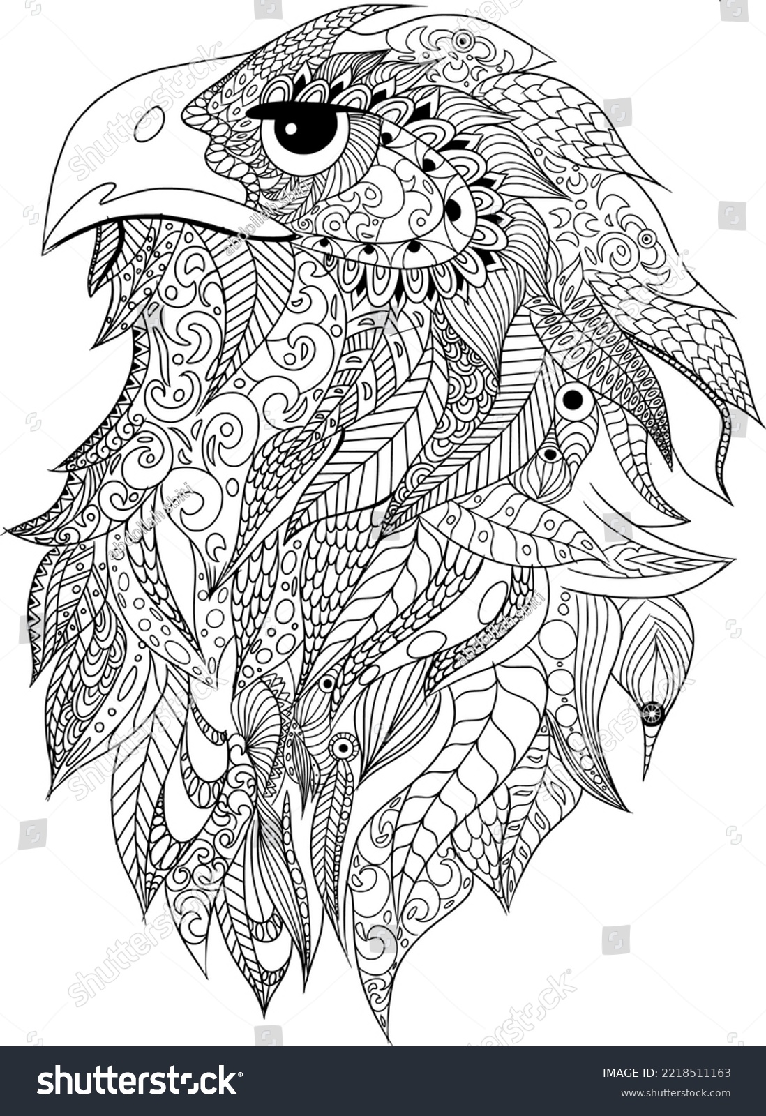 Eagle Coloring Page Printable # 74