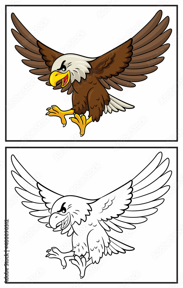 Eagle Coloring Page Printable # 79