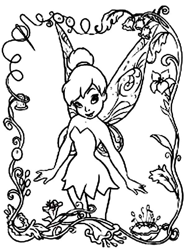 Fairy Coloring Pages Aesthetic Printables 10