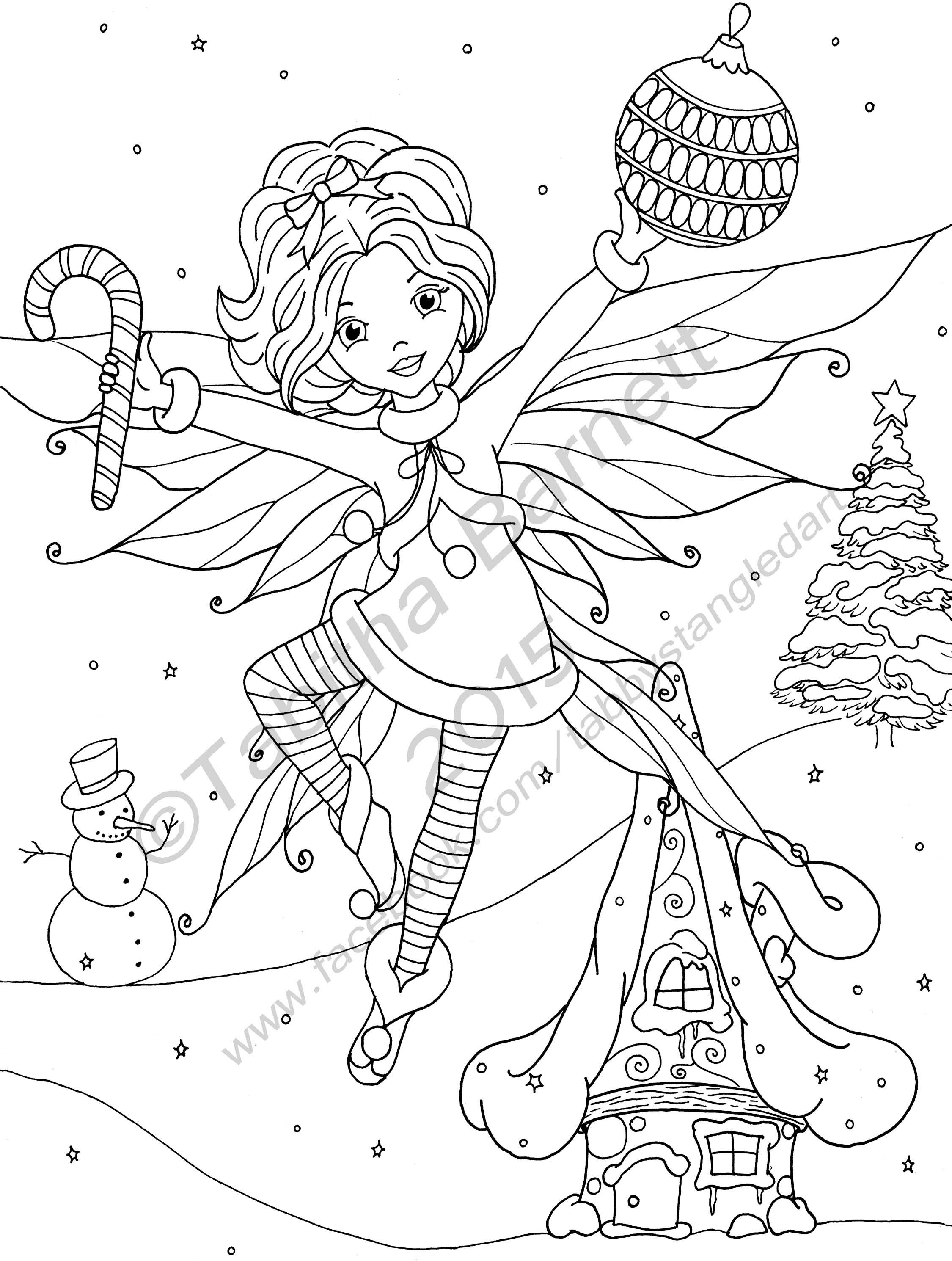 Fairy Coloring Pages Aesthetic Printables 38