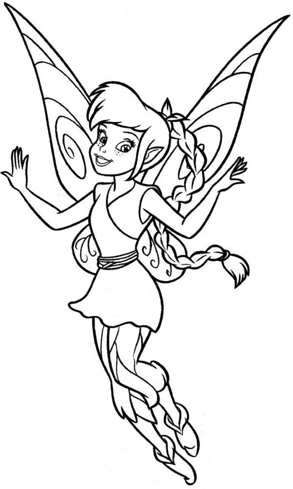 Fairy Coloring Pages Aesthetic Printables 50