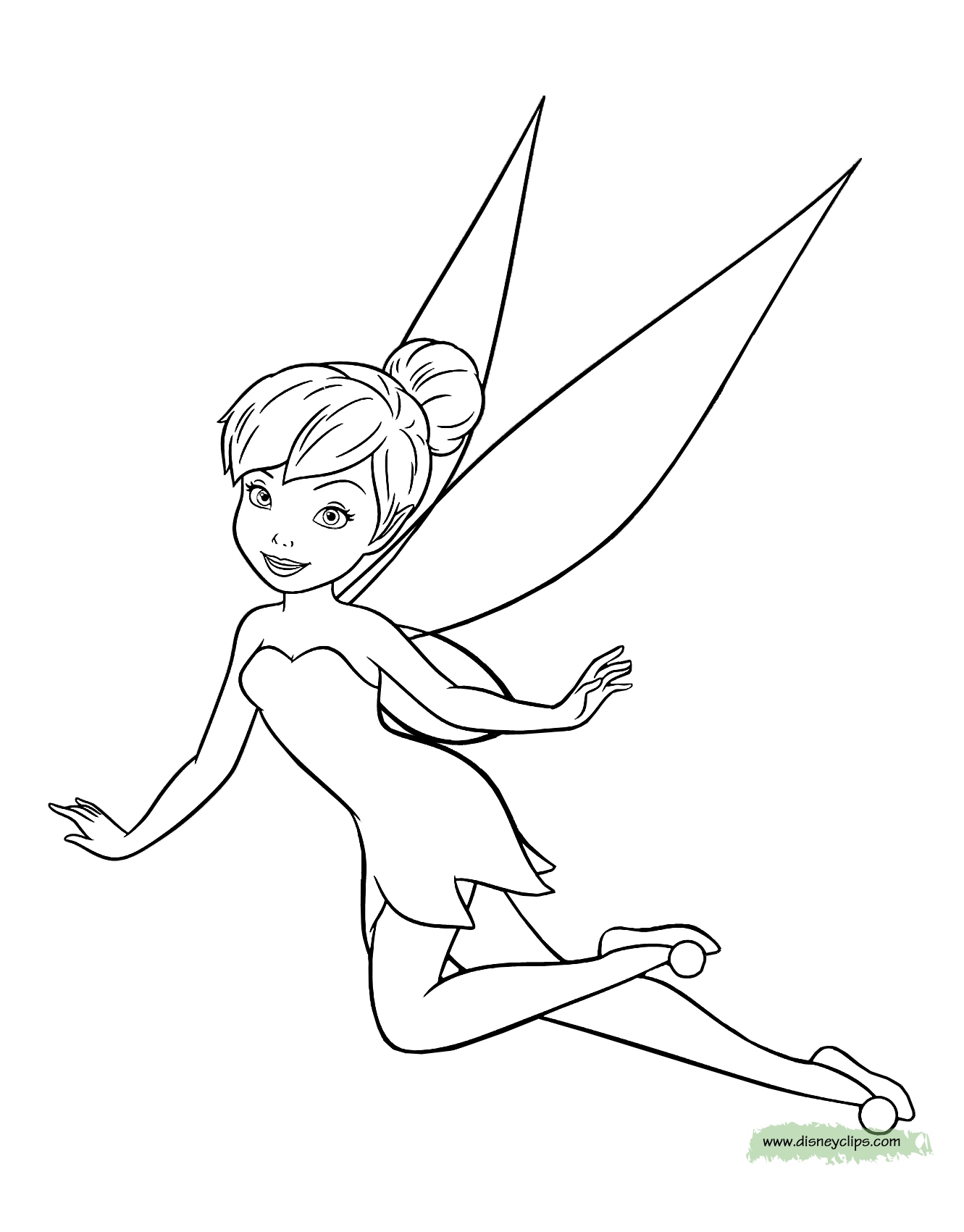 Fairy Coloring Pages Aesthetic Printables 94