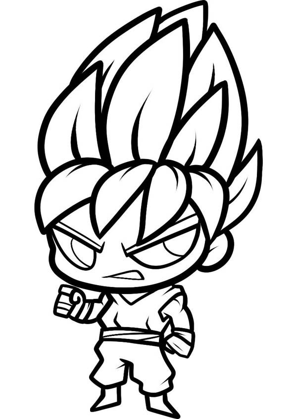 Goku Coloring Pages FREE Printable 103