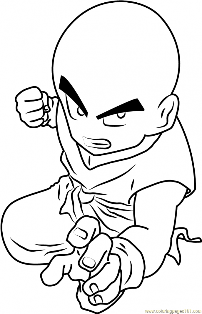 Goku Coloring Pages FREE Printable 107