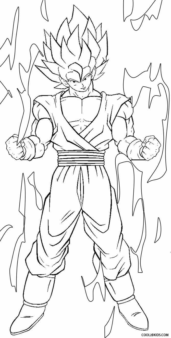 Goku Coloring Pages FREE Printable 120