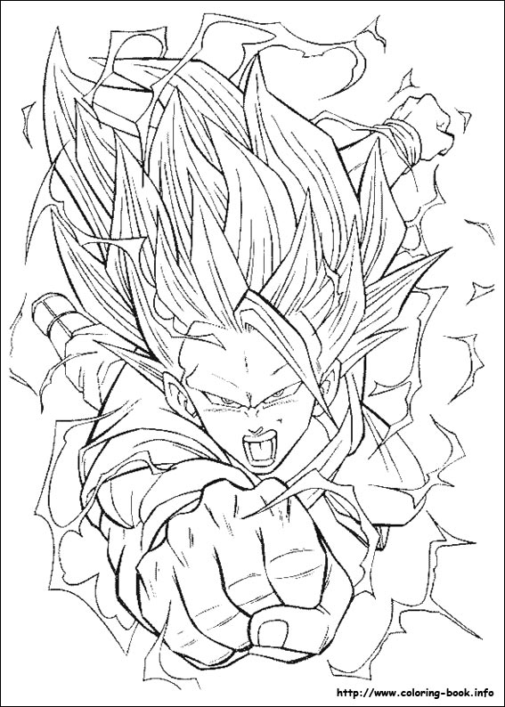 Goku Coloring Pages FREE Printable 16