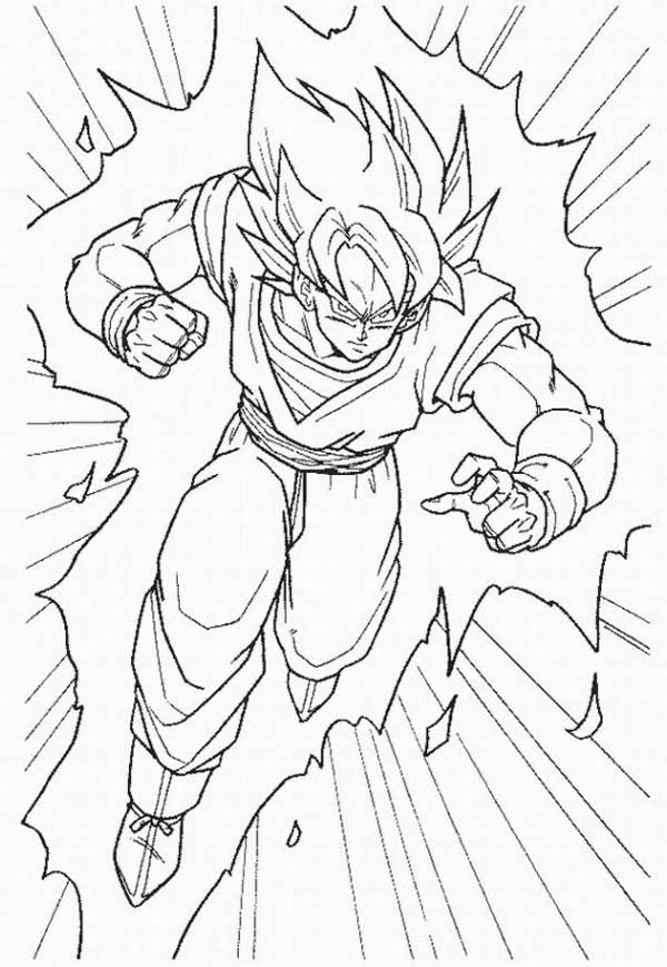 Goku Coloring Pages FREE Printable 29