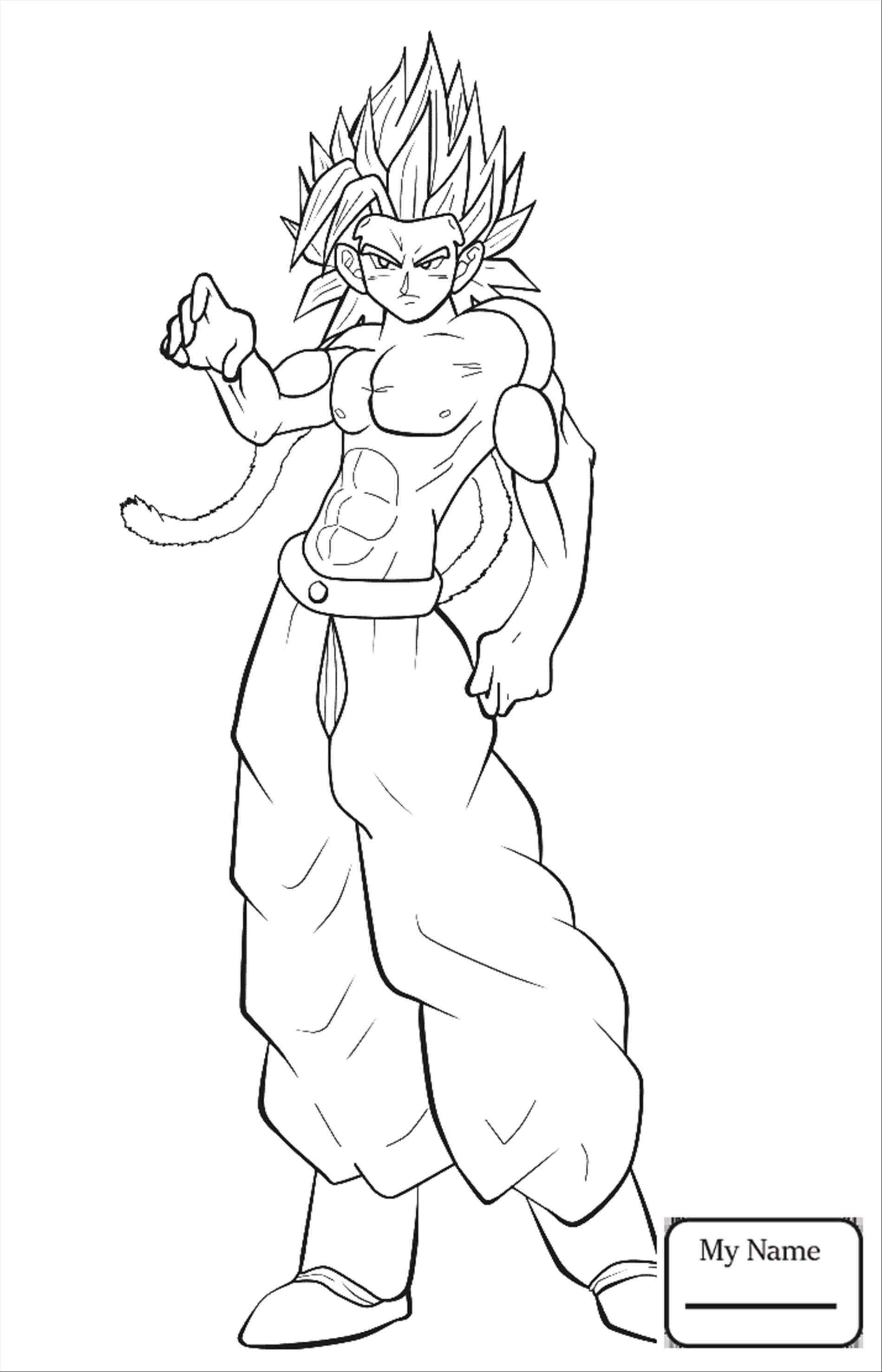 Goku Coloring Pages FREE Printable 37