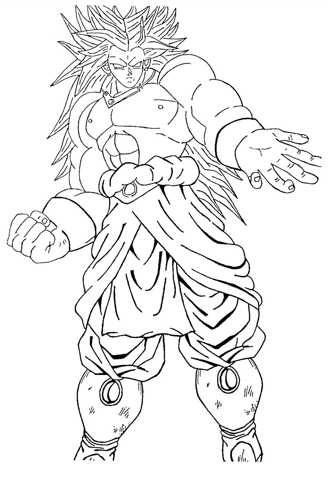 Goku Coloring Pages FREE Printable 46