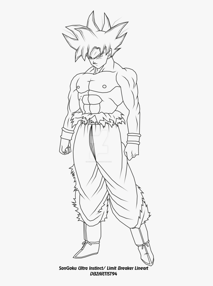 Goku Coloring Pages FREE Printable 73