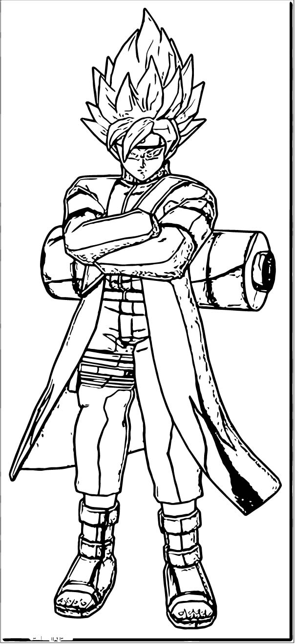 Goku Coloring Pages FREE Printable 77