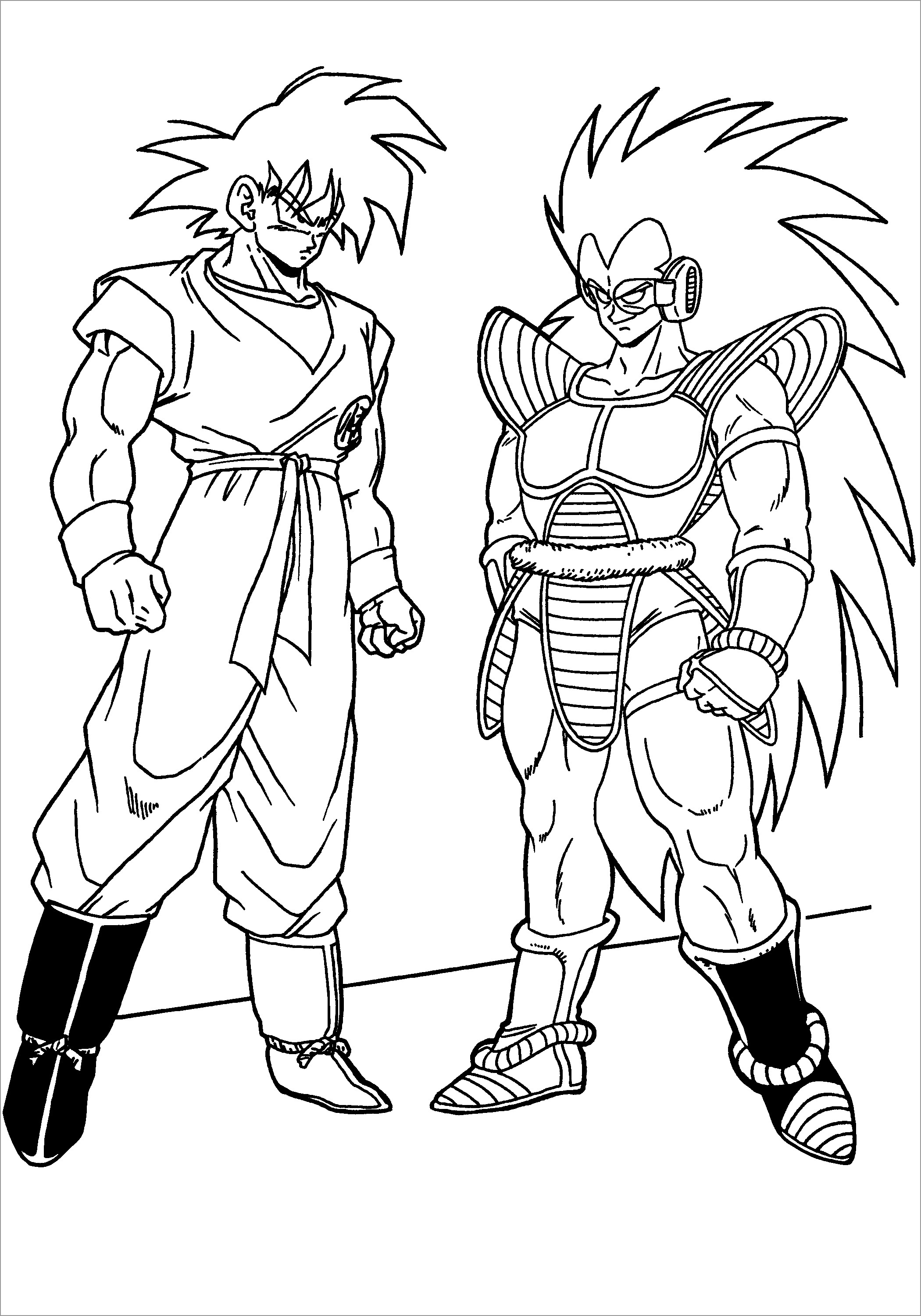 Goku Coloring Pages FREE Printable 79