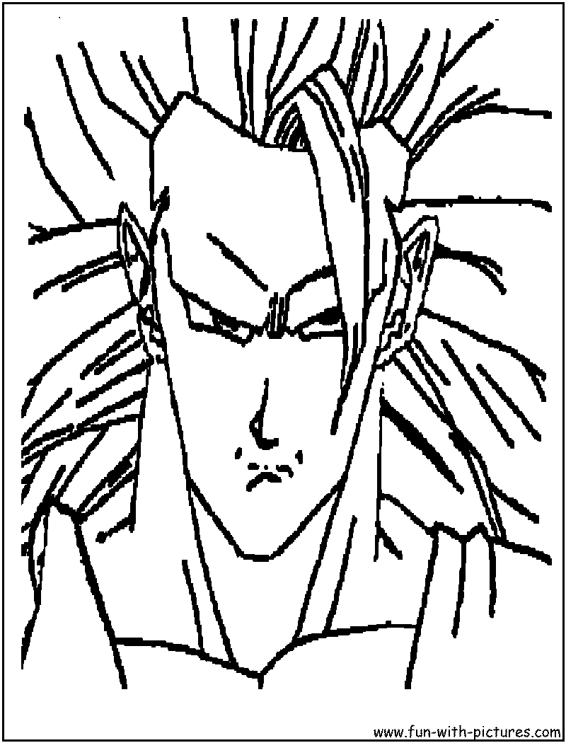 Goku Coloring Pages FREE Printable 82