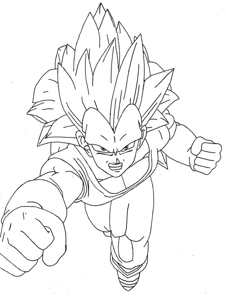 Goku Coloring Pages FREE Printable 91