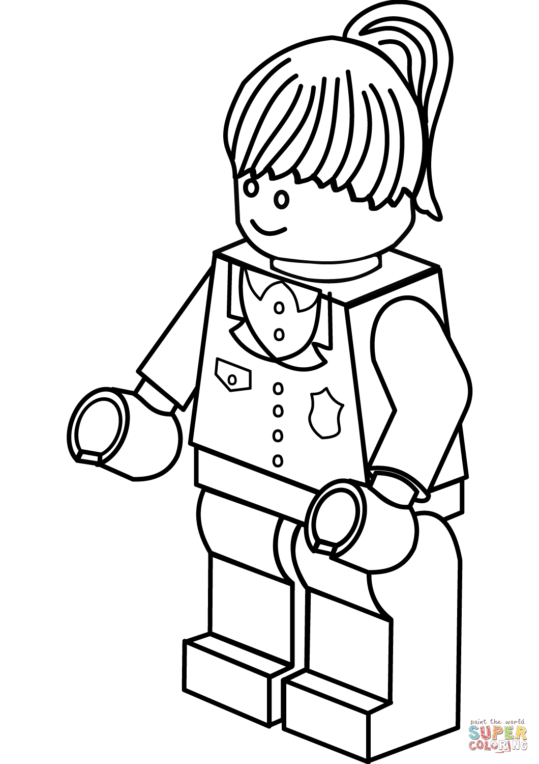 Lego Coloring Pages Printables Free 10