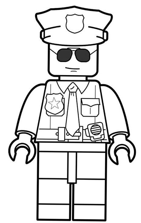 Lego Coloring Pages Printables Free 100