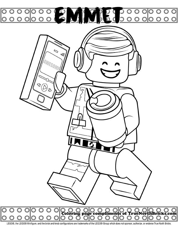 Lego Coloring Pages Printables Free 12