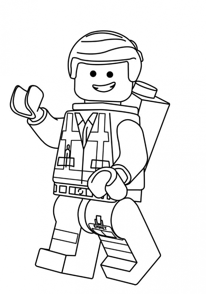 Lego Coloring Pages Printables Free 25