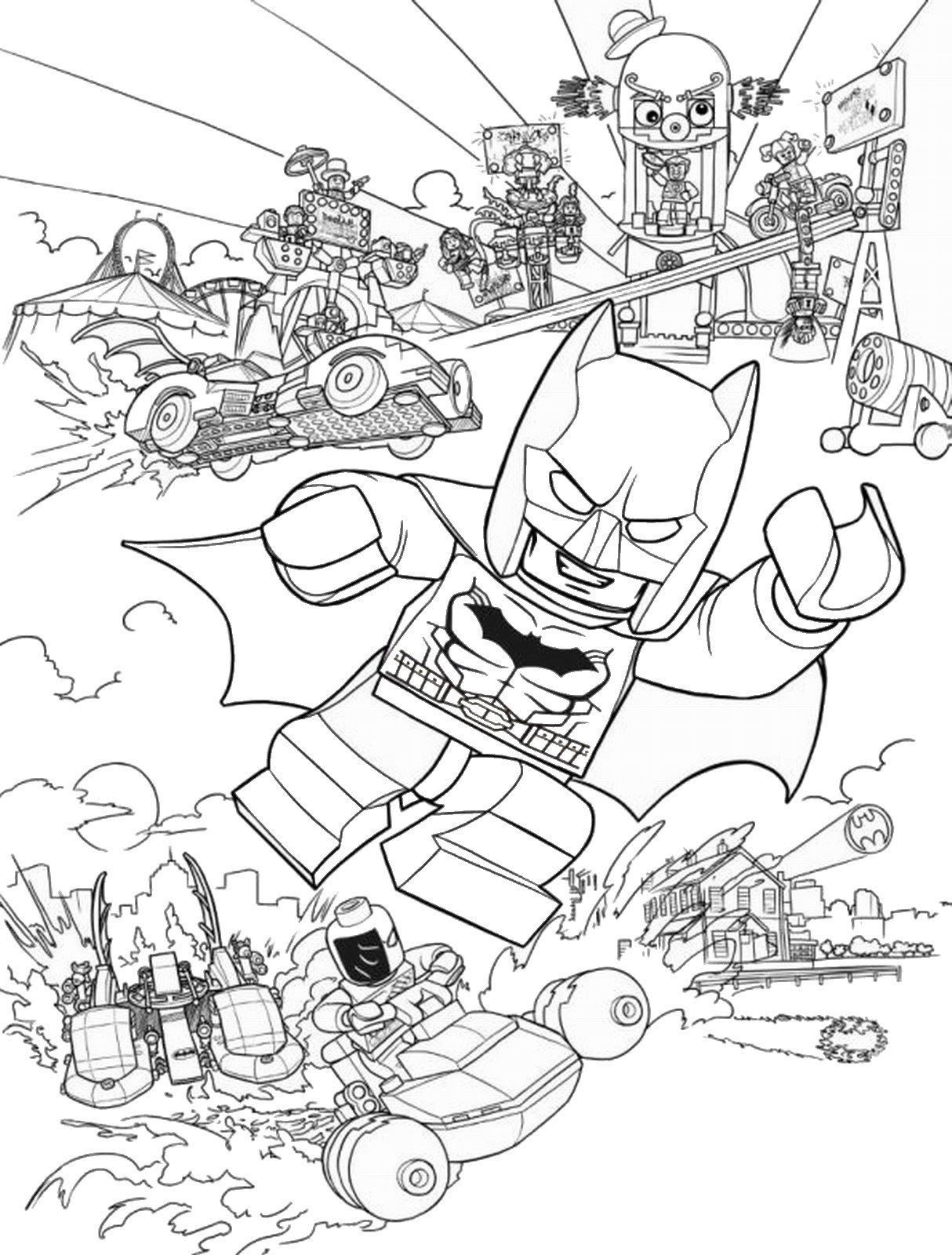 Lego Coloring Pages Printables Free 33